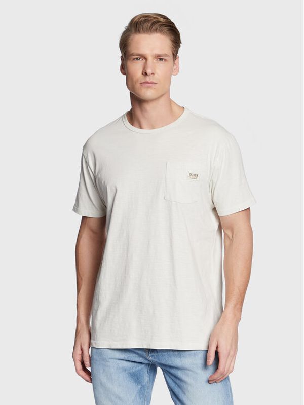 Guess Guess Тишърт Siollan M3RI30 KBL31 Сив Regular Fit