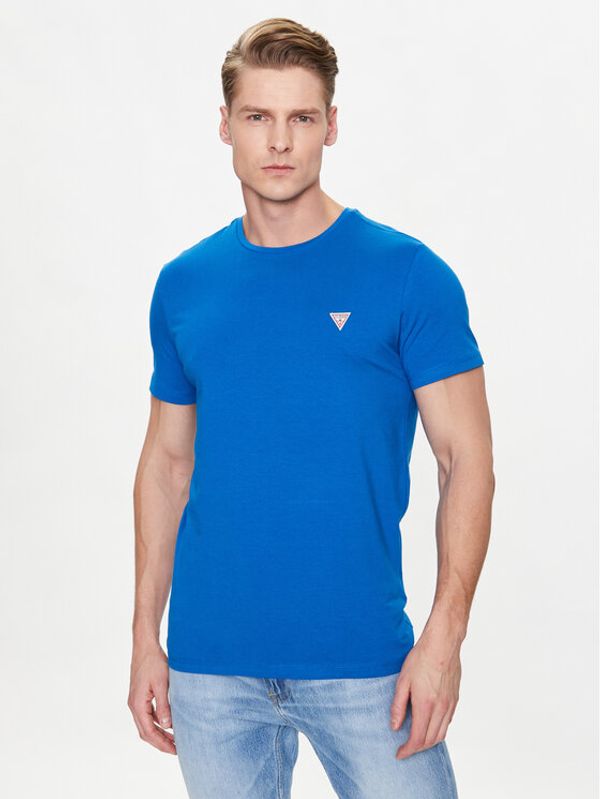 Guess Guess Тишърт U3GM21 K6YW0 Син Regular Fit