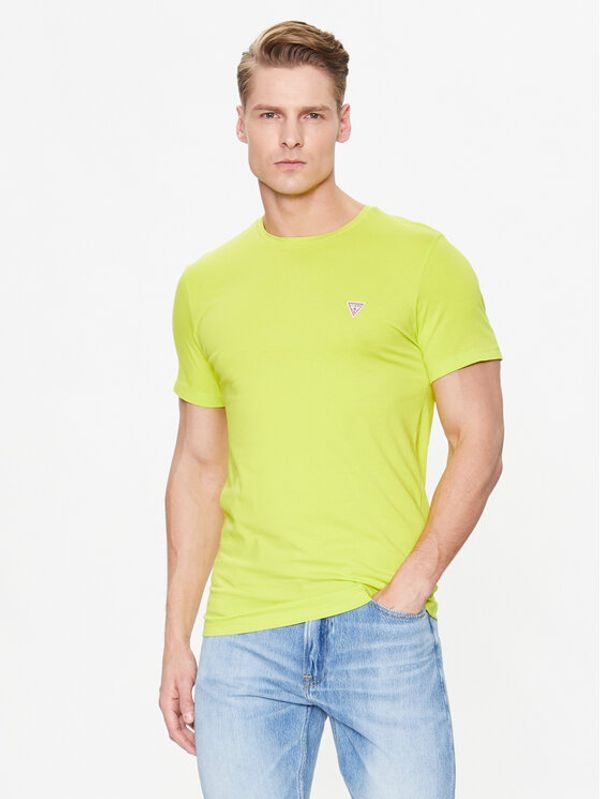 Guess Guess Тишърт U3GM21 K6YW0 Зелен Regular Fit