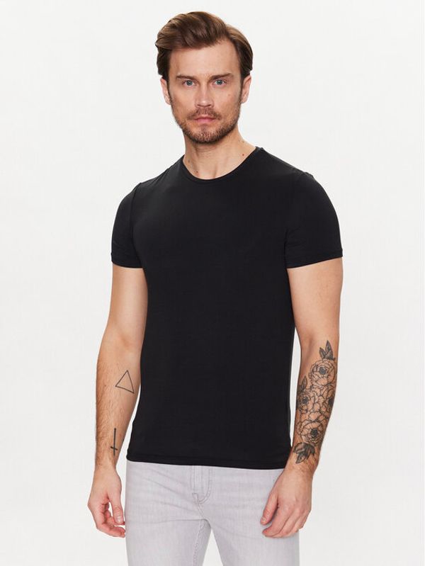 Guess Guess Тишърт U3RM00 KBF90 Черен Regular Fit