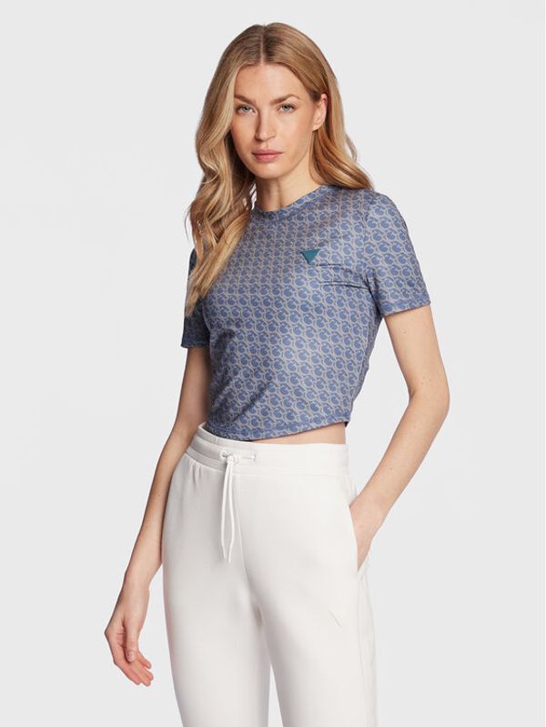 Guess Guess Тишърт V3GP18 MC03W Тъмносин Regular Fit