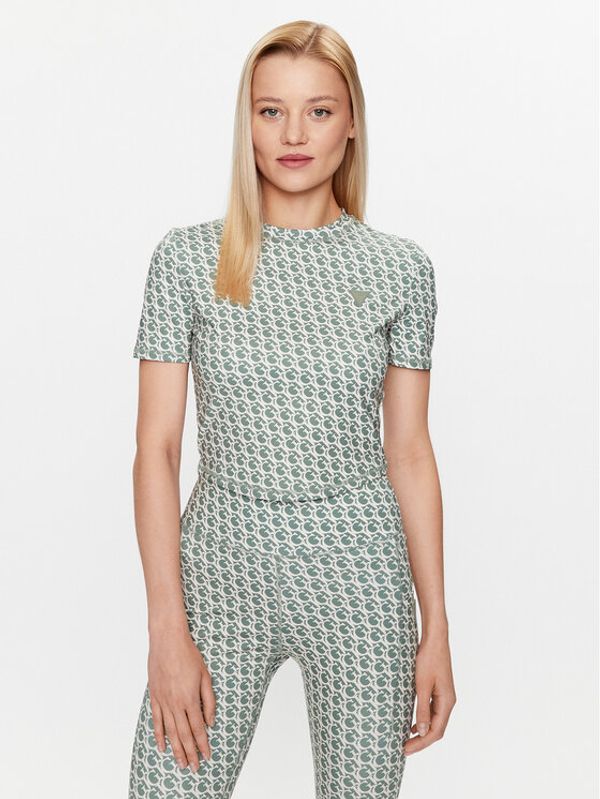 Guess Guess Тишърт V3GP18 MC03W Зелен Regular Fit