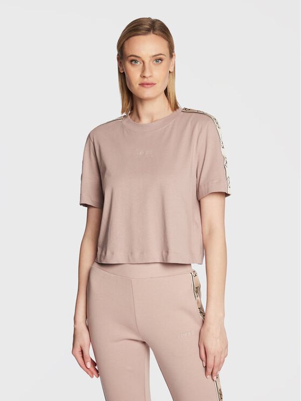 Guess Guess Тишърт V3RI08 I3Z14 Розов Relaxed Fit