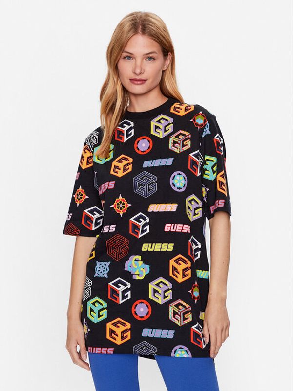 Guess Guess Тишърт V3YI05 I3Z14 Черен Regular Fit