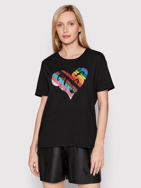 Guess Guess Тишърт W2YI20 K9RM1 Черен Regular Fit