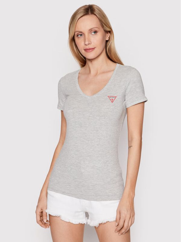 Guess Guess Тишърт W2YI45 J1311 Сив Slim Fit