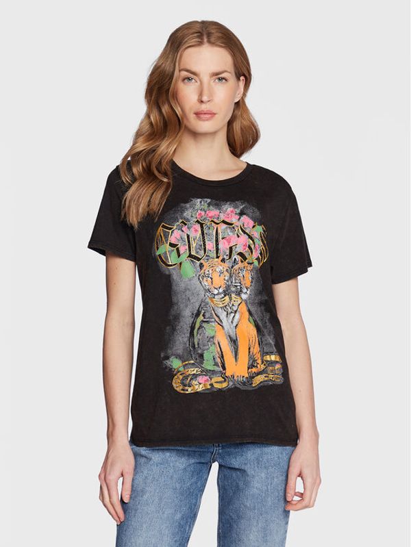 Guess Guess Тишърт W3RI02 K9SN1 Сив Regular Fit