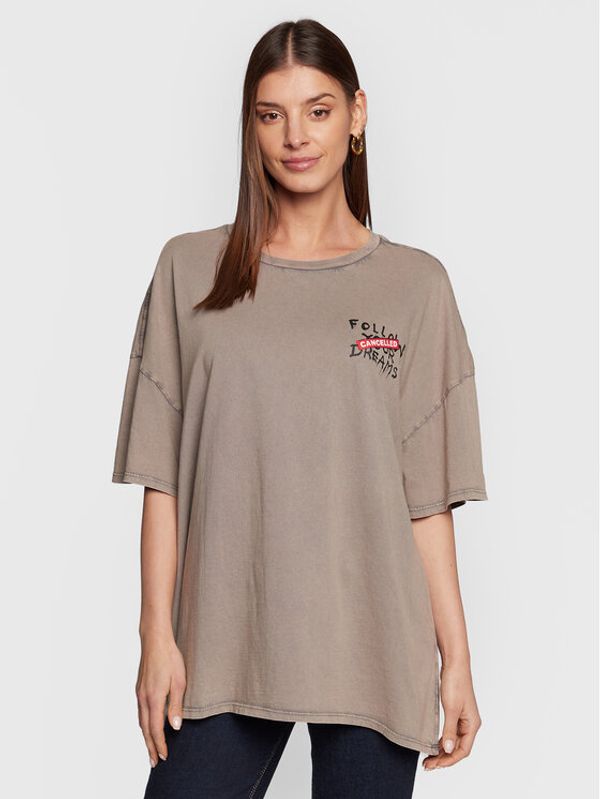 Guess Guess Тишърт W3RI65 K9RM3 Зелен Relaxed Fit