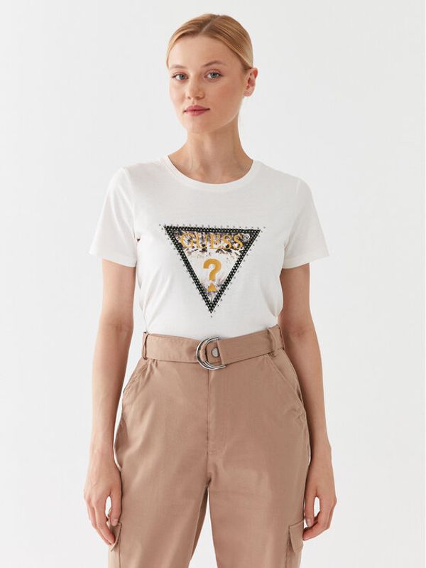 Guess Guess Тишърт W3YI41 I3Z14 Екрю Regular Fit