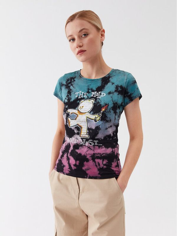 Guess Guess Тишърт W3YI61 K9RM1 Черен Slim Fit