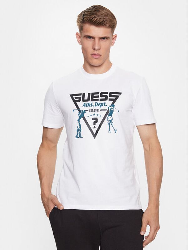 Guess Guess Тишърт Z3BI04 J1314 Бял Regular Fit