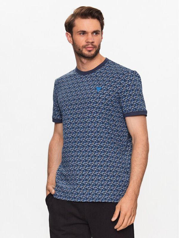 Guess Guess Тишърт Z3RI06 J1314 Тъмносин Regular Fit