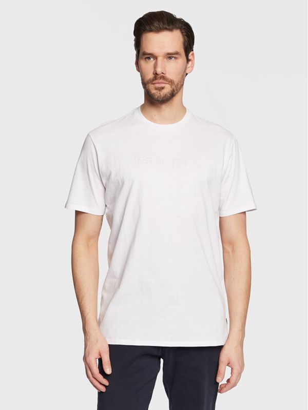 Guess Guess Тишърт Zebra Logo M3GI58 KBDL0 Бял Slim Fit