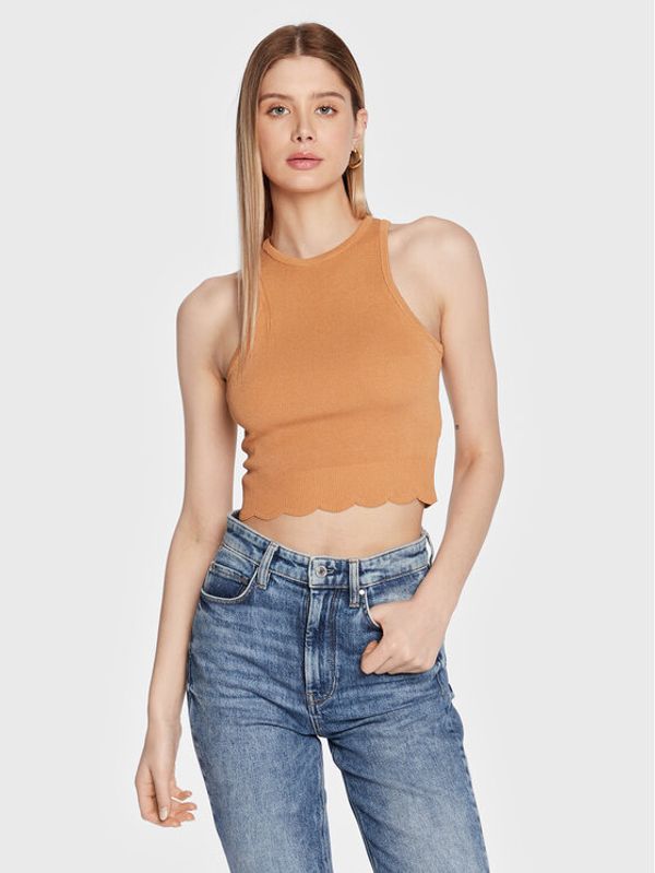 Guess Guess топ Ada W3GZ00 Z2Z80 Бежов Regular Fit