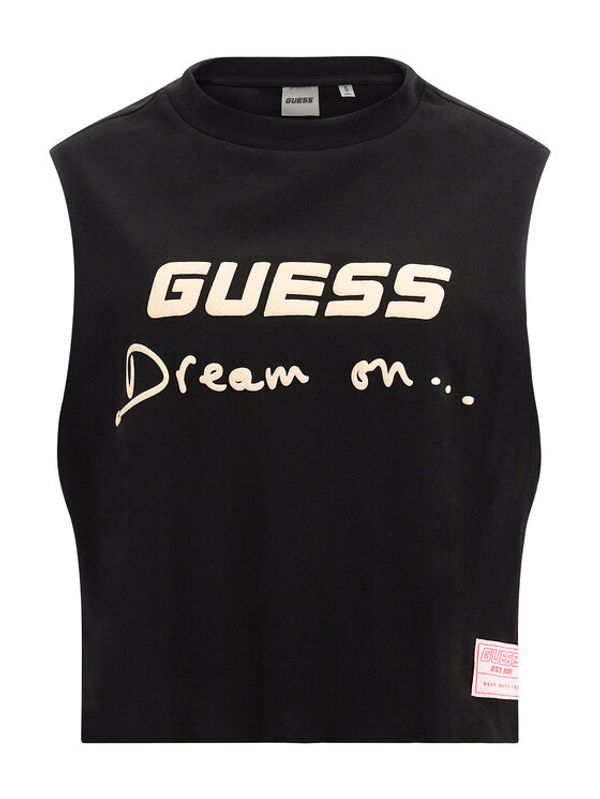 Guess Guess топ Dalya V3GP11 K8FQ4 Черен Regular Fit