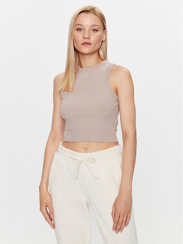 Guess Guess топ Edie V3GP19 K8RT2 Бежов Slim Fit