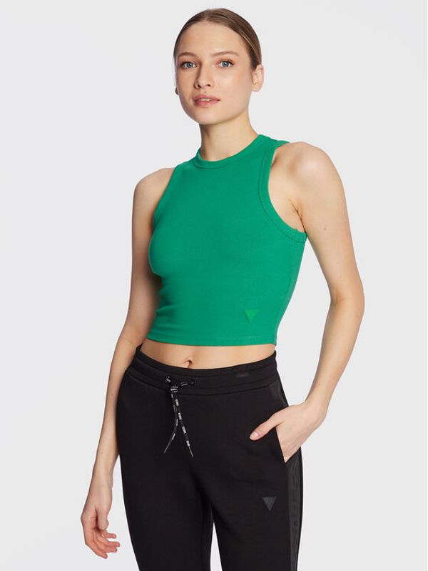Guess Guess топ Edie V3GP19 K8RT2 Зелен Regular Fit