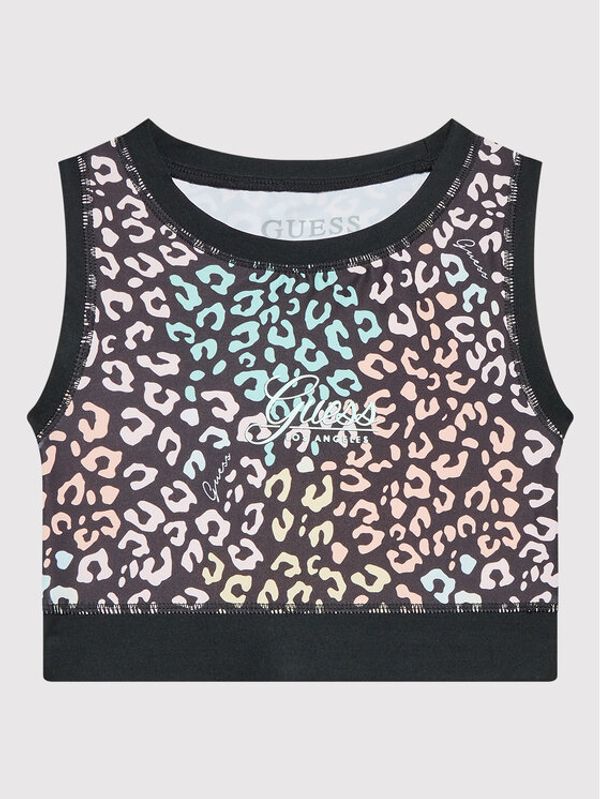 Guess Guess топ J2YI31 MC01P Черен Slim Fit