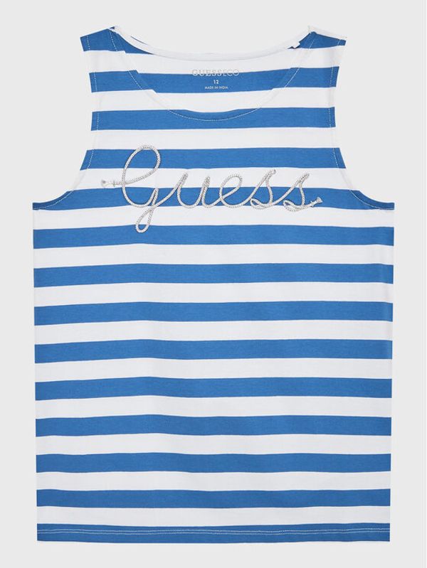 Guess Guess топ J3GI25 K9NE3 Син Regular Fit