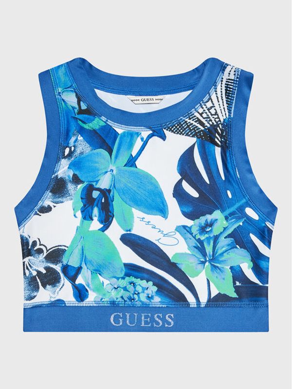 Guess Guess топ J3GI27 MC01P Син Slim Fit