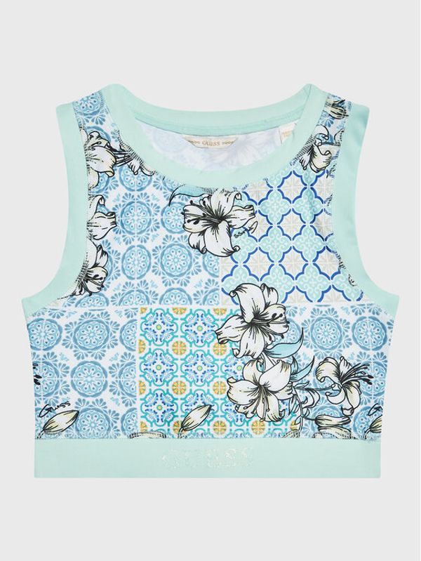 Guess Guess топ J3GI27 MC01P Син Slim Fit