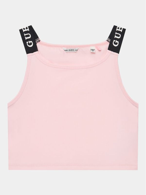 Guess Guess топ J3YI58 KABR0 Розов Slim Fit