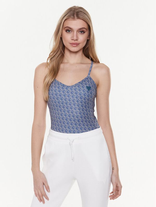 Guess Guess топ V3GP01 MC03W Тъмносин Regular Fit