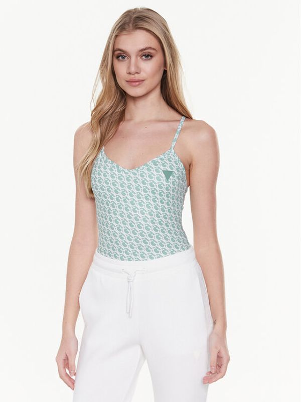 Guess Guess топ V3GP01 MC03W Зелен Regular Fit