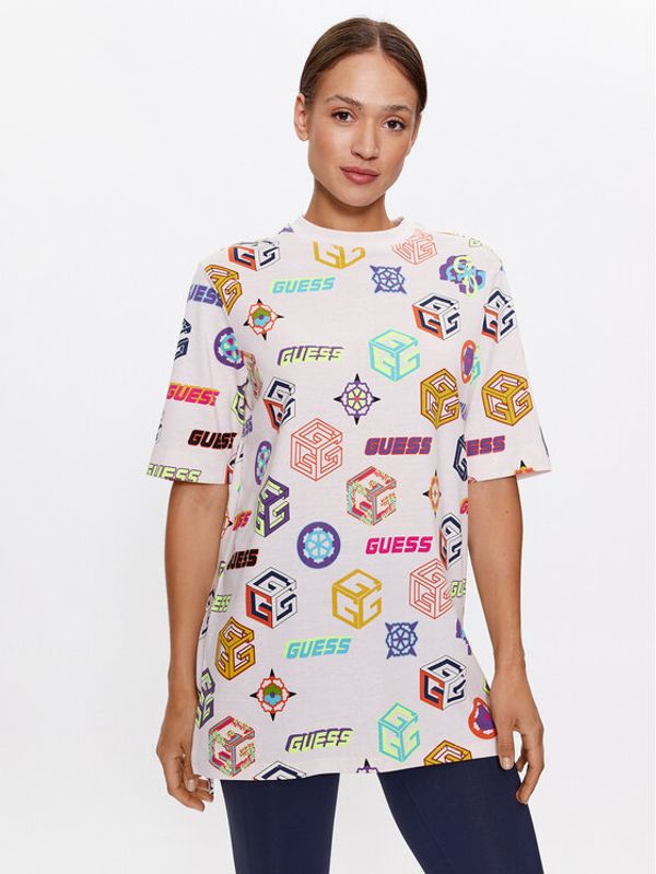 Guess Guess топ V3YI05 I3Z14 Екрю Regular Fit