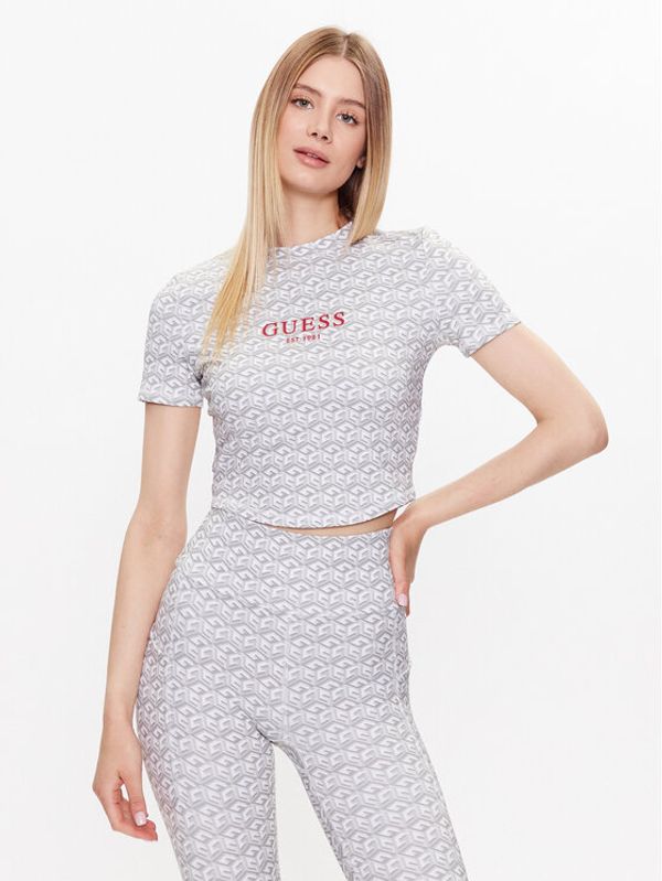 Guess Guess топ V3YP15 MC03W Сив Slim Fit