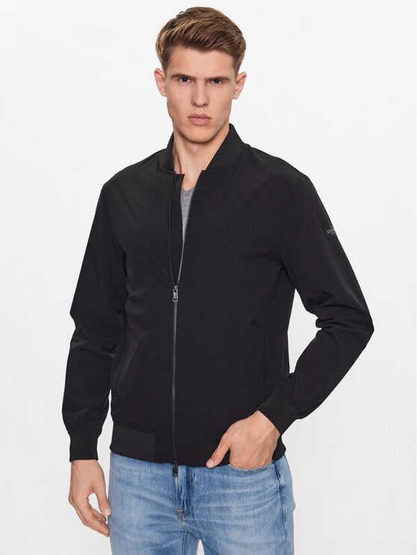 Guess Guess Яке бомбър M3YL04 WFGG2 Черен Regular Fit