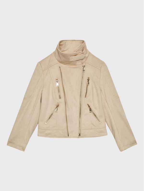 Guess Guess Яке от имитация на кожа J1BL30 WE0L0 Бежов Regular Fit