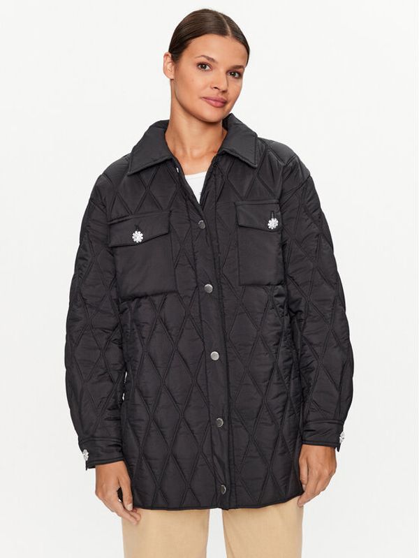 Guess Guess Яке за дъжд W3YL17 WFIW2 Черен Relaxed Fit