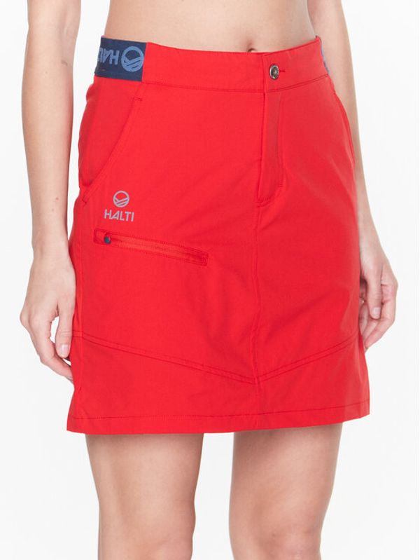 Halti Halti Шорти от плат Pallas 064-0487 Червен Regular Fit