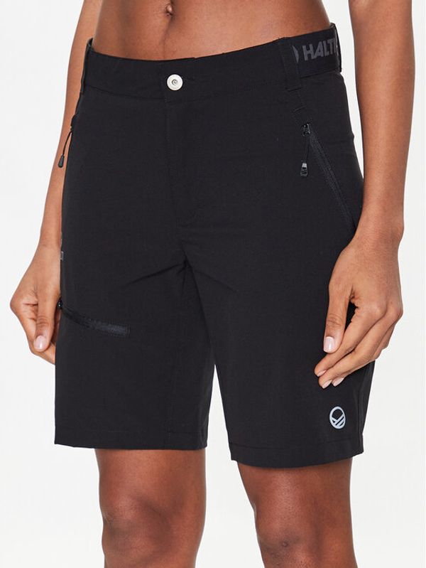 Halti Halti Спортни шорти Pallas 064-0380 Черен Regular Fit