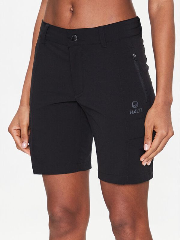 Halti Halti Спортни шорти Reissu 064-0378 Черен Regular Fit