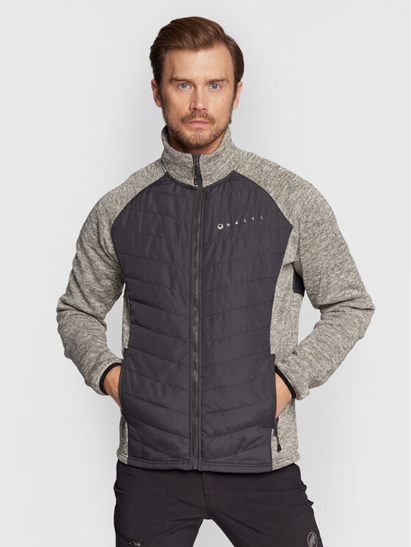Halti Halti Суитшърт Streams M Hybrid 088-0137 Сив Regular Fit