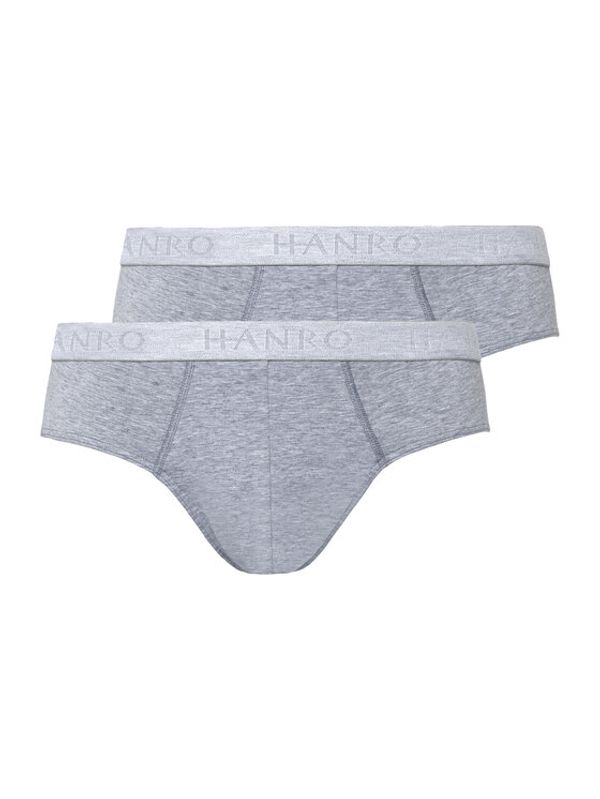 Hanro Hanro Комплект 2 чифта слипове 73075 Сив