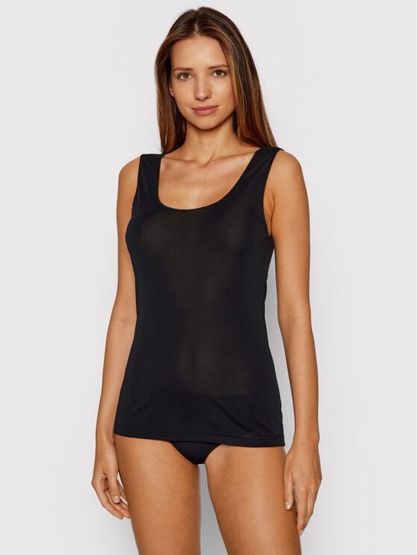 Hanro Hanro Потник Pure 1717 Черен Slim Fit