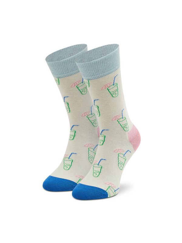 Happy Socks Happy Socks Чорапи дълги дамски LND01-1300 Бежов