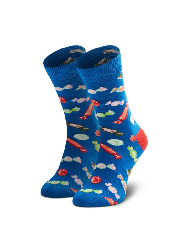 Happy Socks Happy Socks Чорапи дълги детски KCAN01-6300 Тъмносин