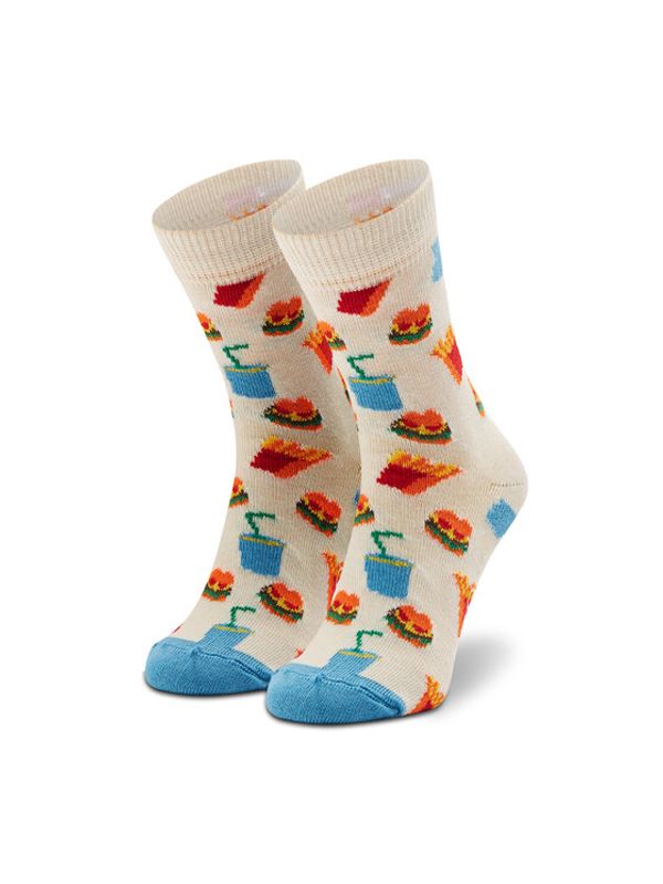 Happy Socks Happy Socks Чорапи дълги детски KHAM01-1300 Бял