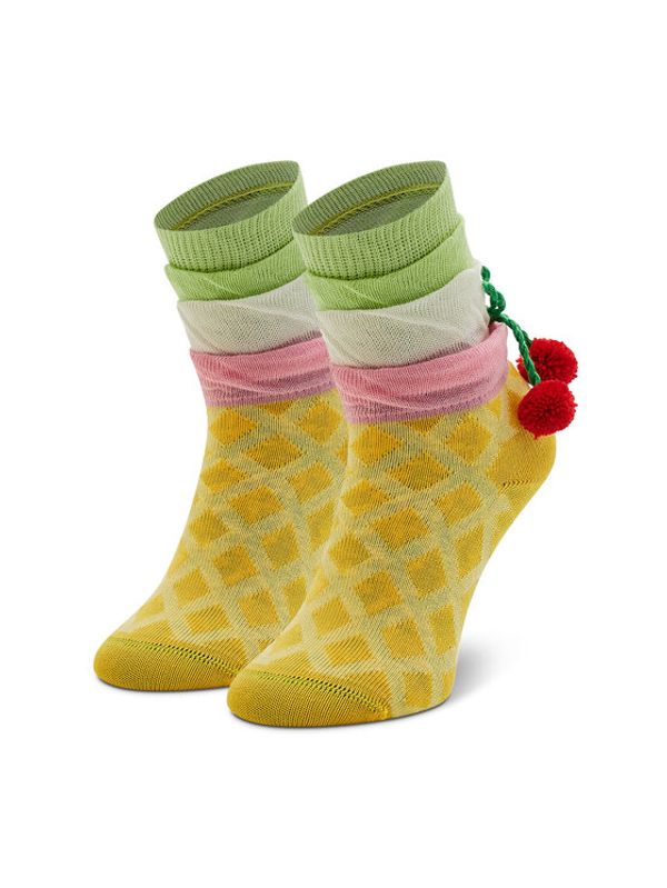 Happy Socks Happy Socks Чорапи дълги детски KICE01-2200 Жълт