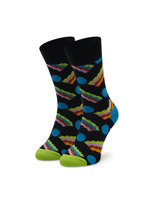 Happy Socks Happy Socks Дълги чорапи unisex BAC01-9300 Черен