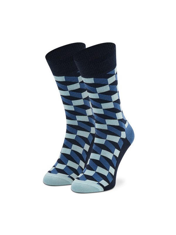 Happy Socks Happy Socks Дълги чорапи unisex FIO01-6050 Тъмносин