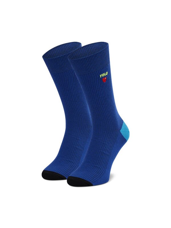 Happy Socks Happy Socks Дълги чорапи unisex REYOL01-6300 Тъмносин