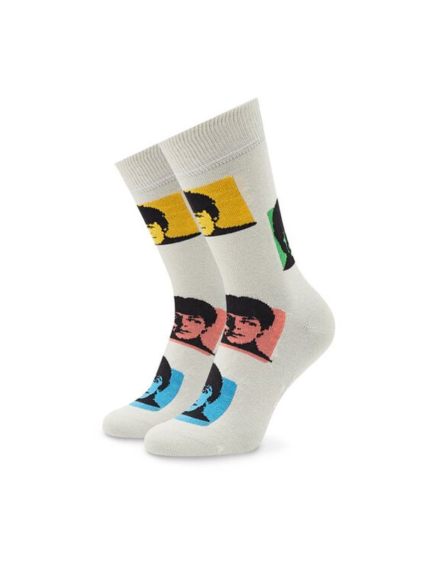 Happy Socks Happy Socks Дълги чорапи unisex The Beatles BEA01-1300 Бежов