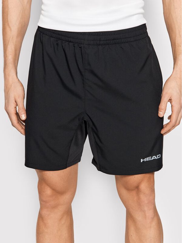 Head Head Спортни шорти Club 811379 Черен Regular Fit