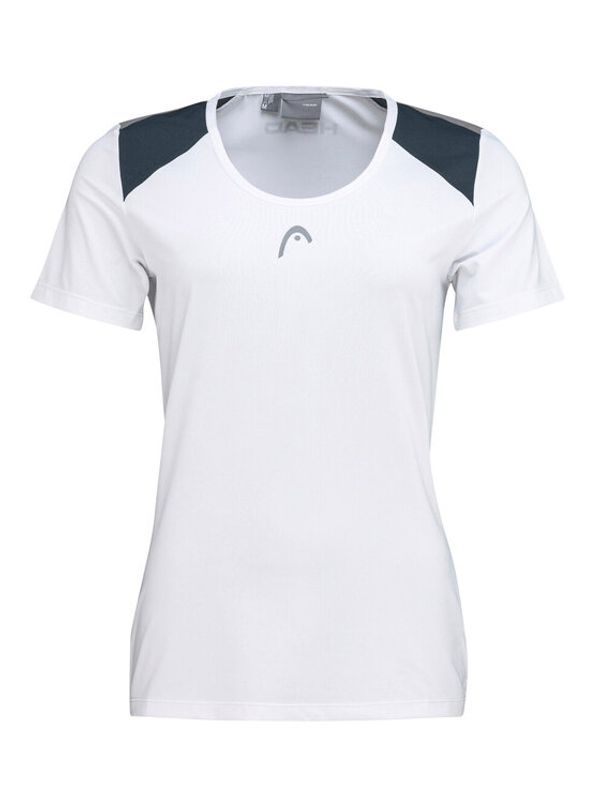 Head Head Тишърт Club 22 814431 Бял Regular Fit