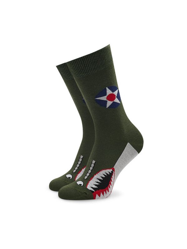 Heel Tread Heel Tread Дълги чорапи unisex P40 Зелен